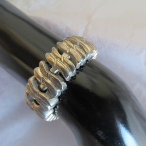 Silver link bracelet